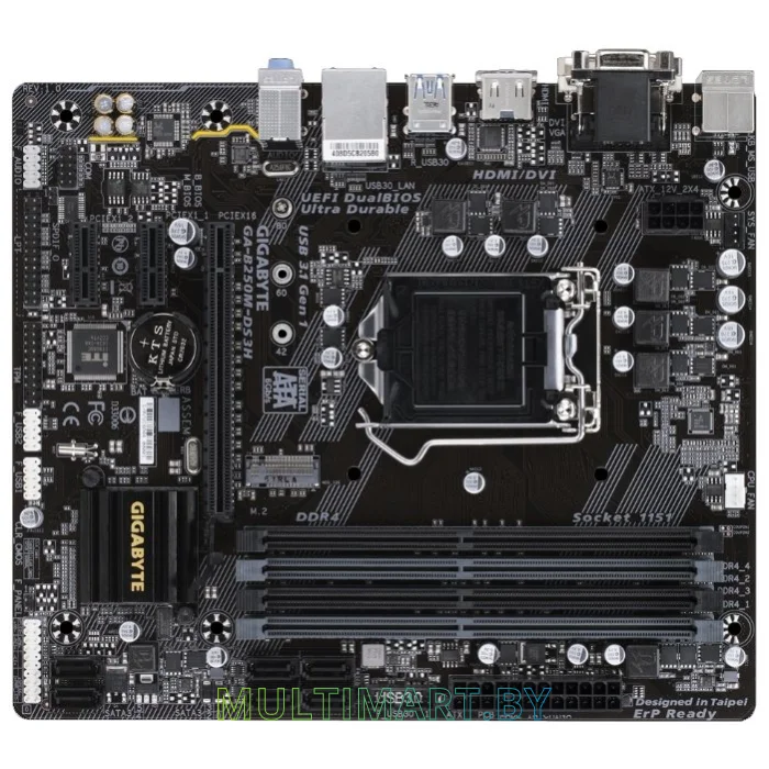 Материнская плата Gigabyte GA-B250M-DS3H (rev. 1.0)